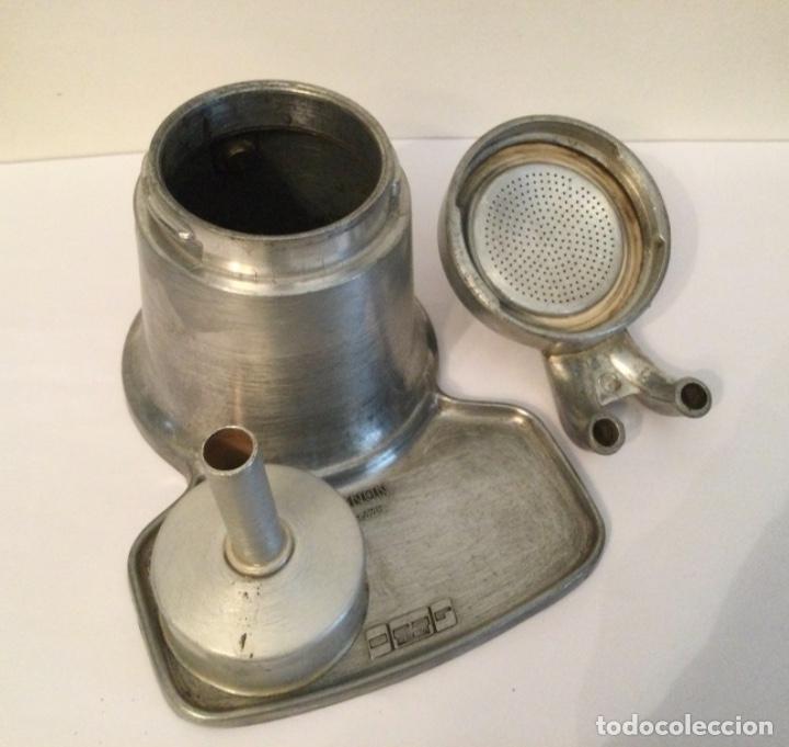 Vintage: MINI CAFETERA MIGNON 2 TAZAS ALUMINIO OMG - Foto 6