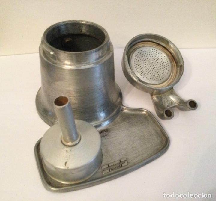 Vintage: MINI CAFETERA MIGNON 2 TAZAS ALUMINIO OMG - Foto 8