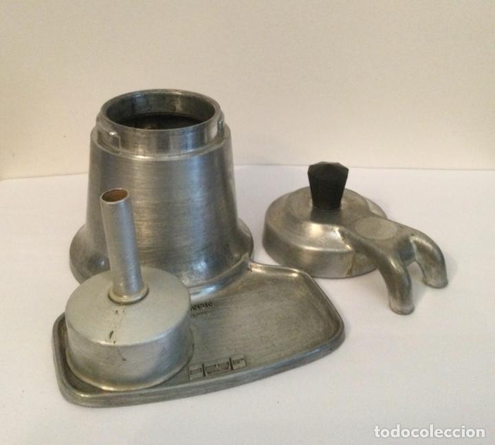 Vintage: MINI CAFETERA MIGNON 2 TAZAS ALUMINIO OMG - Foto 10