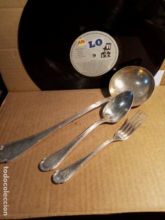 Vintage: 3 PIEZAS - ERCUIS - PLATEADO . - Foto 2