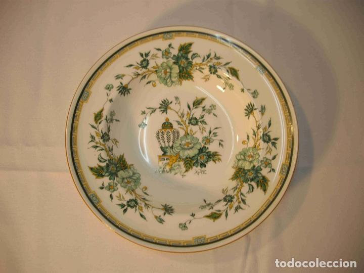 Vintage: PLATO HONDO TIBOR Y FLOR - Foto 3