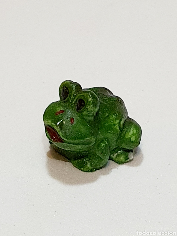 Vintage: RANA MINIATURA DE RESINA - Foto 1