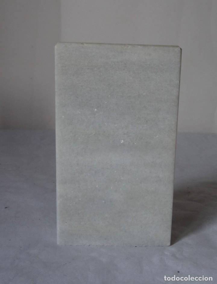 Vintage: FIGURA MARMOL Y PEZ DE BRONCE - Foto 3