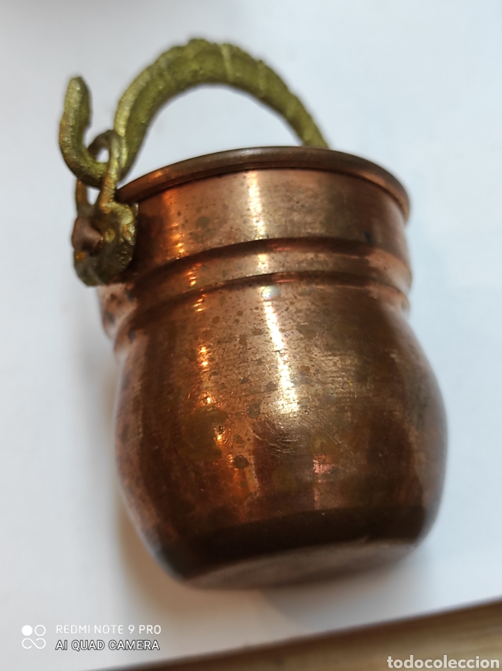 Vintage: Cuatro miniaturas en cobre brillante. - Foto 5