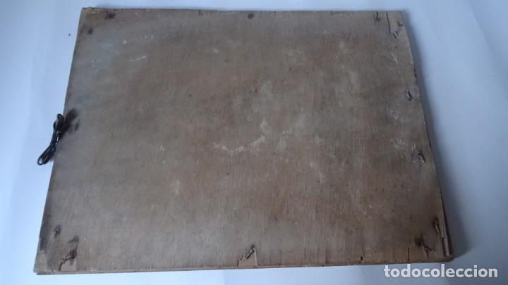 Vintage: ANTIGUO ESPEJO CON MARCO DE MADERA - Foto 3