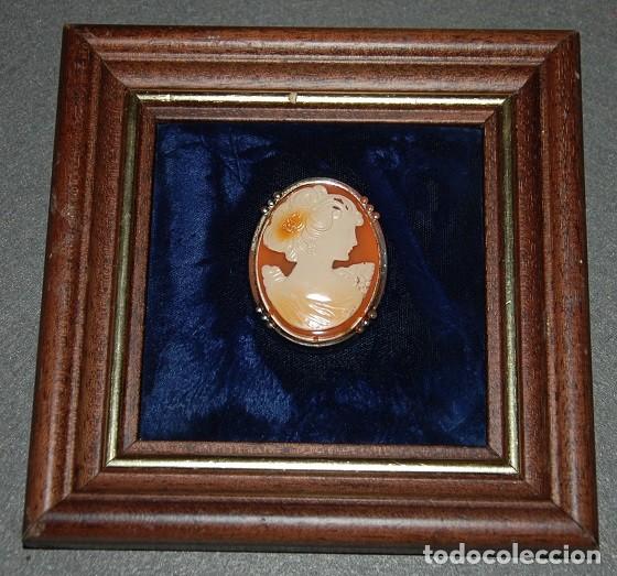 Vintage: CUADRO DECORATIVO CON CAMAFEO - Foto 2