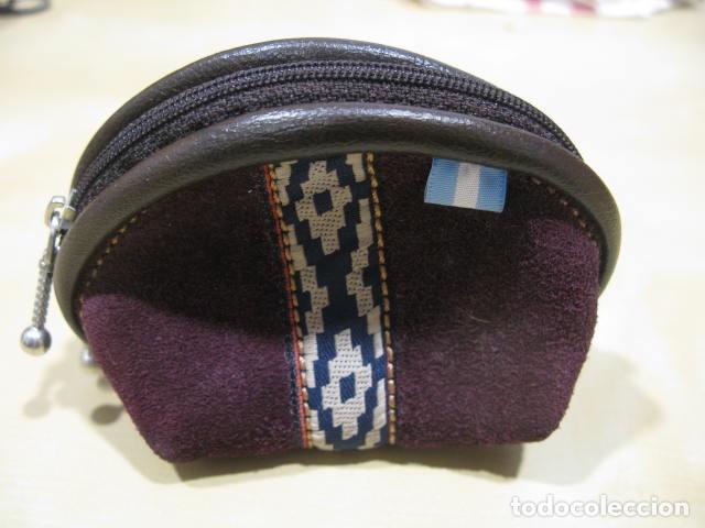 Vintage: CARTERA CUERO MONEDERO ARGENTINA