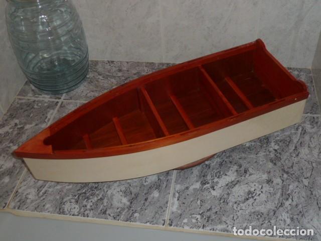 Vintage: Estanteria miniaturas en forma de Bote - Foto 10
