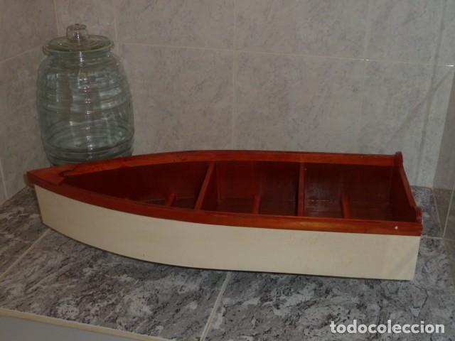 Vintage: Estanteria miniaturas en forma de Bote - Foto 11