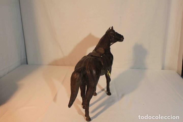 Vintage: CABALLO CUERO 30 cm - Foto 6