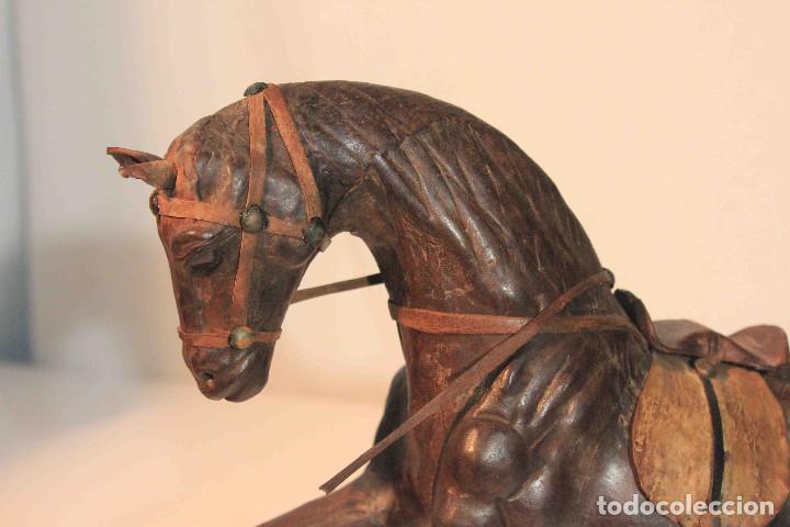 Vintage: CABALLO CUERO ANDANDO - Foto 4