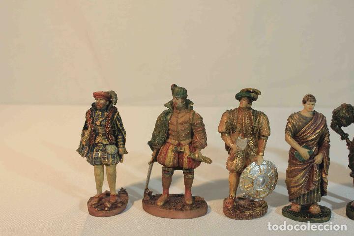 Vintage: SET 6 FIGURA RESINA EPOCA - Foto 2