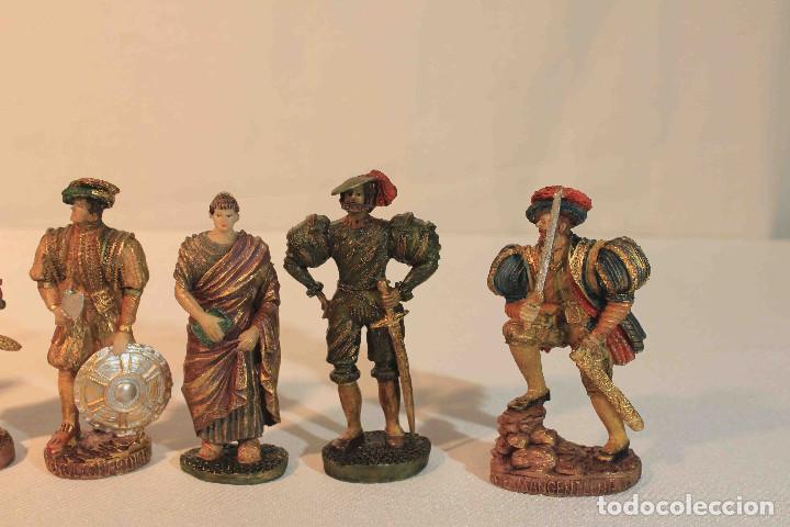 Vintage: SET 6 FIGURA RESINA EPOCA - Foto 3
