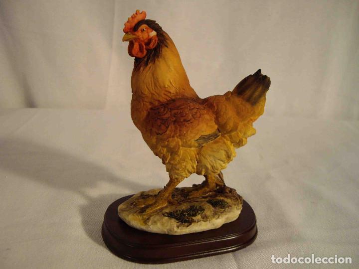 Vintage: FIGURA GALLINA RESINA L.