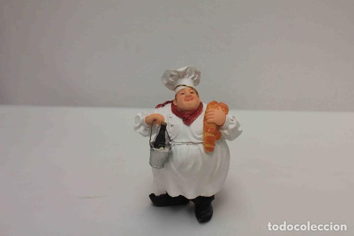 Vintage: FIGURA RESINA COCINERO CUBITERA