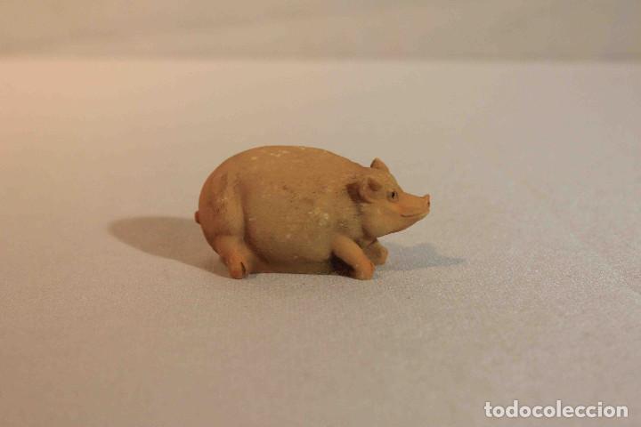 Vintage: 19 FIGURAS RESINA CERDO - Foto 3