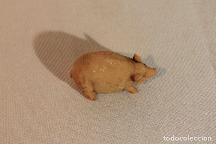 Vintage: 19 FIGURAS RESINA CERDO - Foto 5