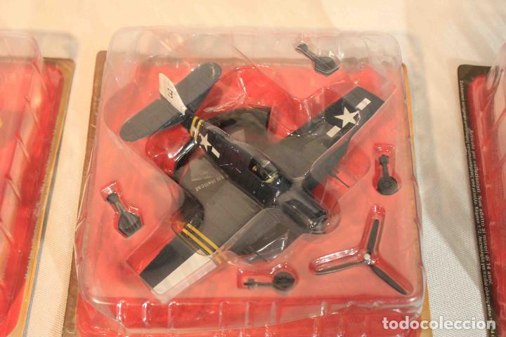 Vintage: SET 4 AVIONES PLOMO - Foto 3