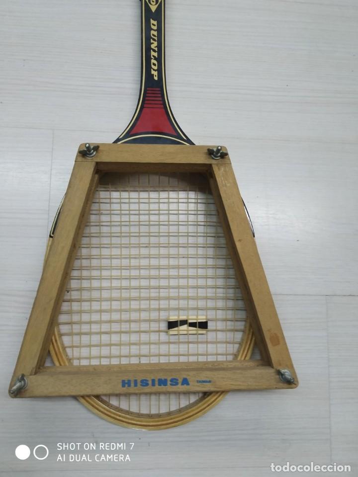Vintage: TENSOR RAQUETA DE TENIS DE MADERA HISINSA - Foto 1