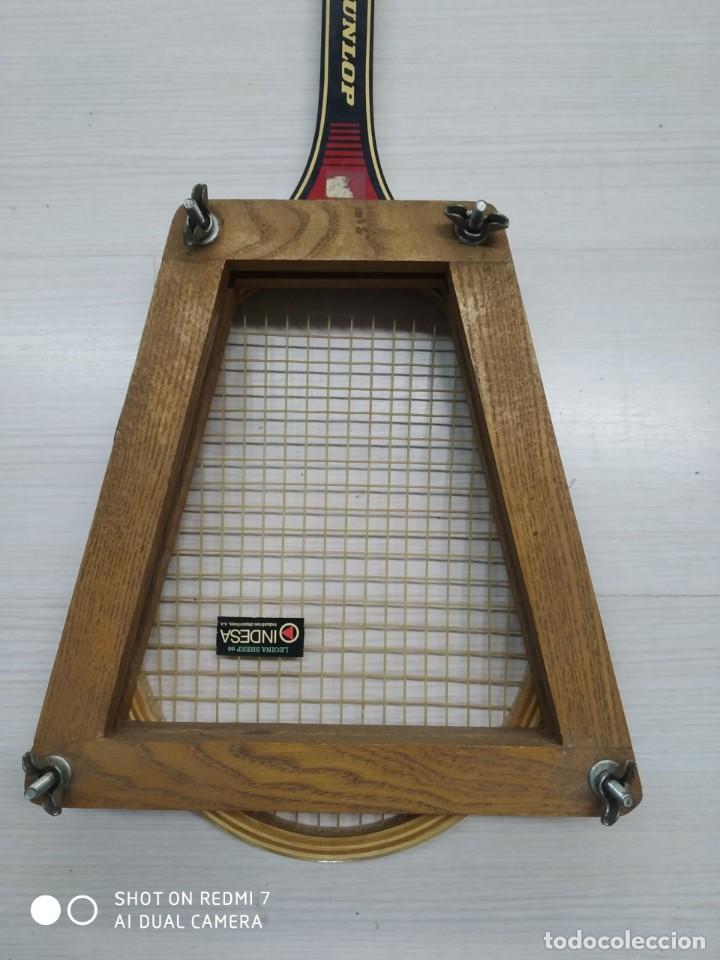 Vintage: TENSOR RAQUETA DE TENIS DE MADERA - Foto 1