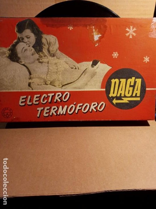 electro termoforo. manta electrica. daga. 1958. - Compra venta en  todocoleccion