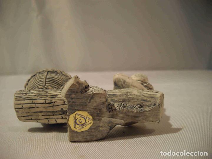 Vintage: FIGURA ALABASTRO LIBRA - Foto 5
