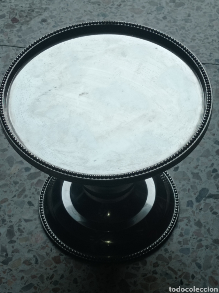 Vintage: Centro de mesa , soporte de pastel de metal marca GODINGER C