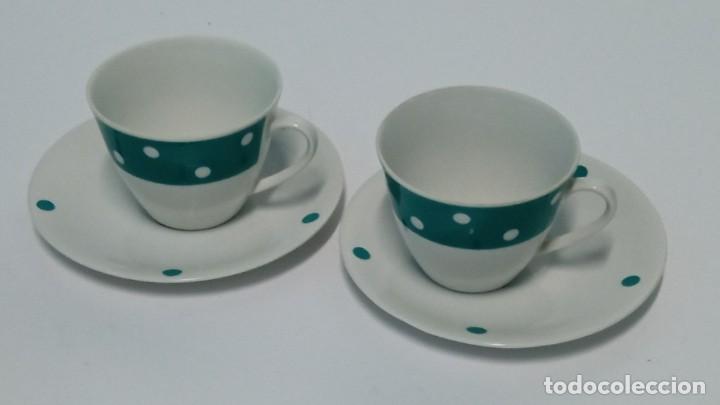 Vintage: Dos tazas y dos platos de porcelana SELTMANN WEIDEN, Bavaria,