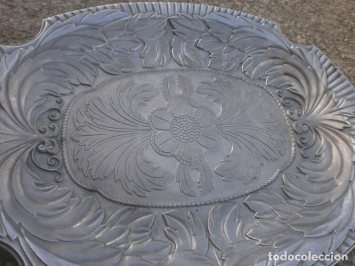 Vintage: Vintage Wilton Co. bandeja grande de aluminio RWP Pulido medida 49 X 39 cm.
