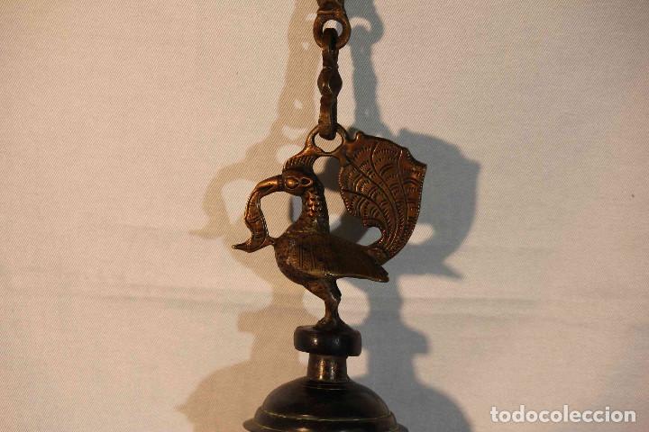 Vintage: CAMPANA METALICA PAJARO - Foto 4