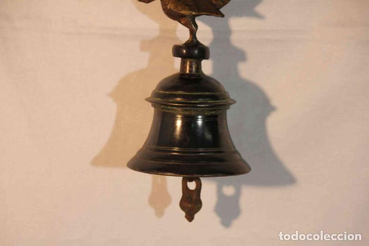 Vintage: CAMPANA METALICA PAJARO - Foto 5