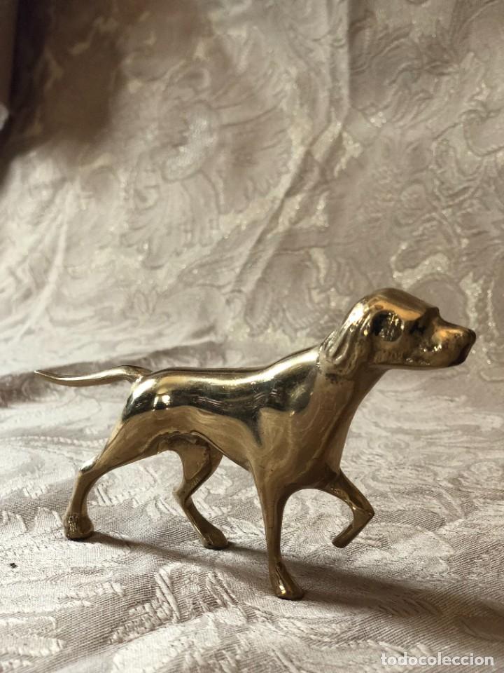 Vintage: PERRO POINTER METAL - Foto 1