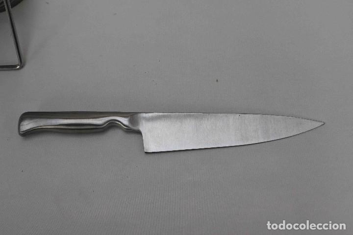 Vintage: JUEGO CUCHILLOS sOPORTE - Foto 7