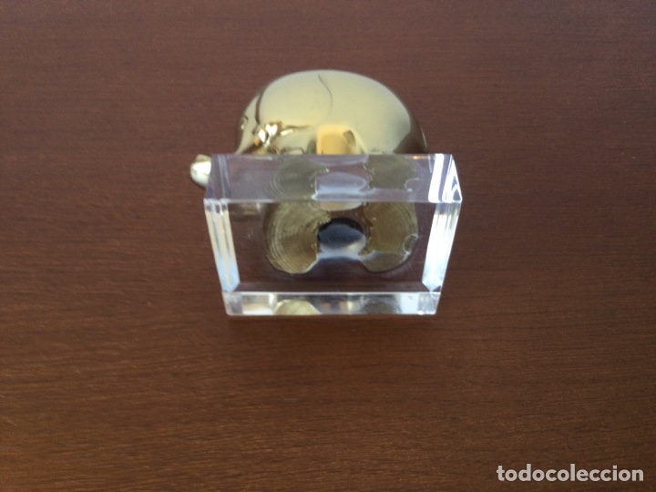 Vintage: Elefante dorado con peana - Foto 4