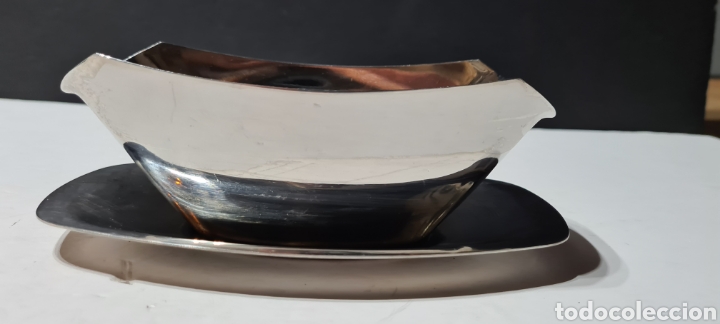 Vintage: Preciosa salsera de acero inoxidable ?