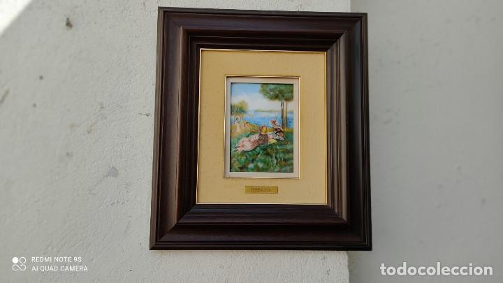 Vintage: cuacro pintura en chapa - Foto 1