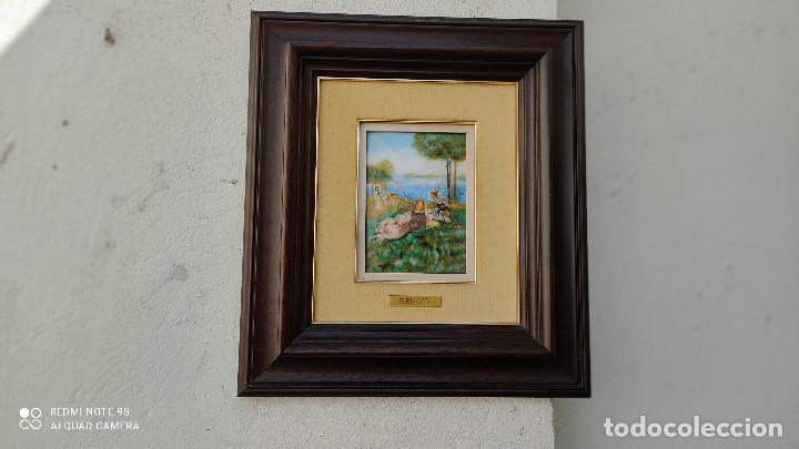 Vintage: cuacro pintura en chapa - Foto 2