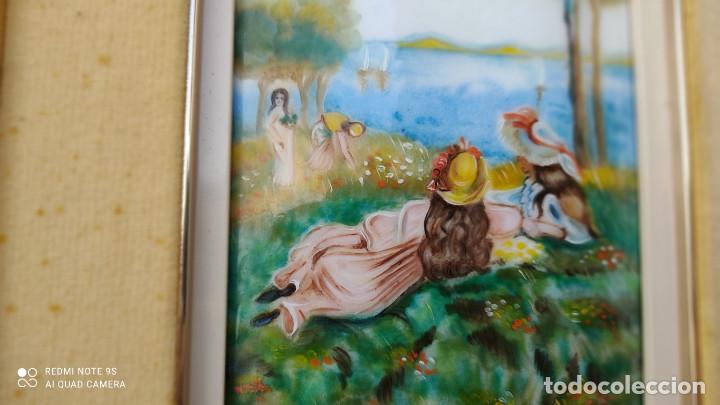 Vintage: cuacro pintura en chapa - Foto 5