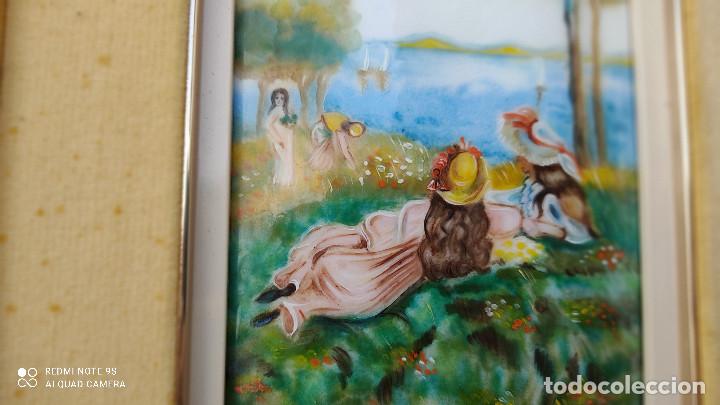 Vintage: cuacro pintura en chapa - Foto 6