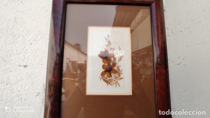 Vintage: cuadro con hojas seca - Foto 2