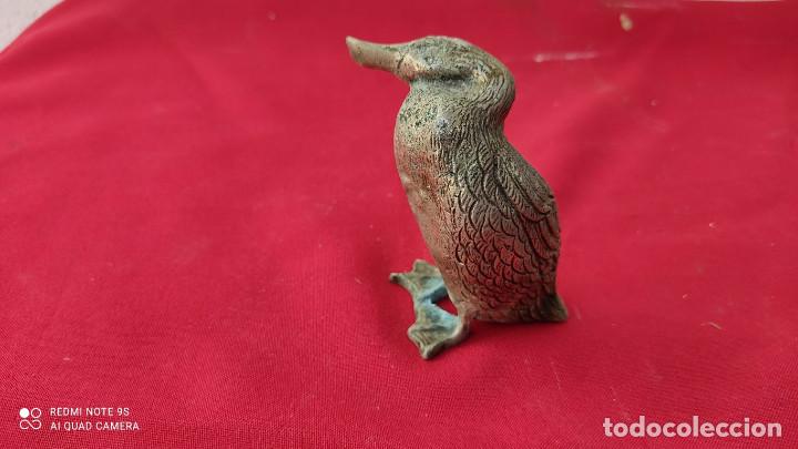 Vintage: peque&ntilde;o pato de alpaca - Foto 2