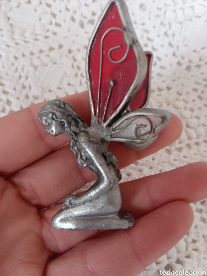 Vintage: DISE&Ntilde;O DE AUTOR BELLA HADA EN METAL ESTA&Ntilde;O ?