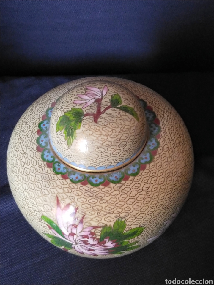 Vintage: Tibor chino cloisonne - Foto 2