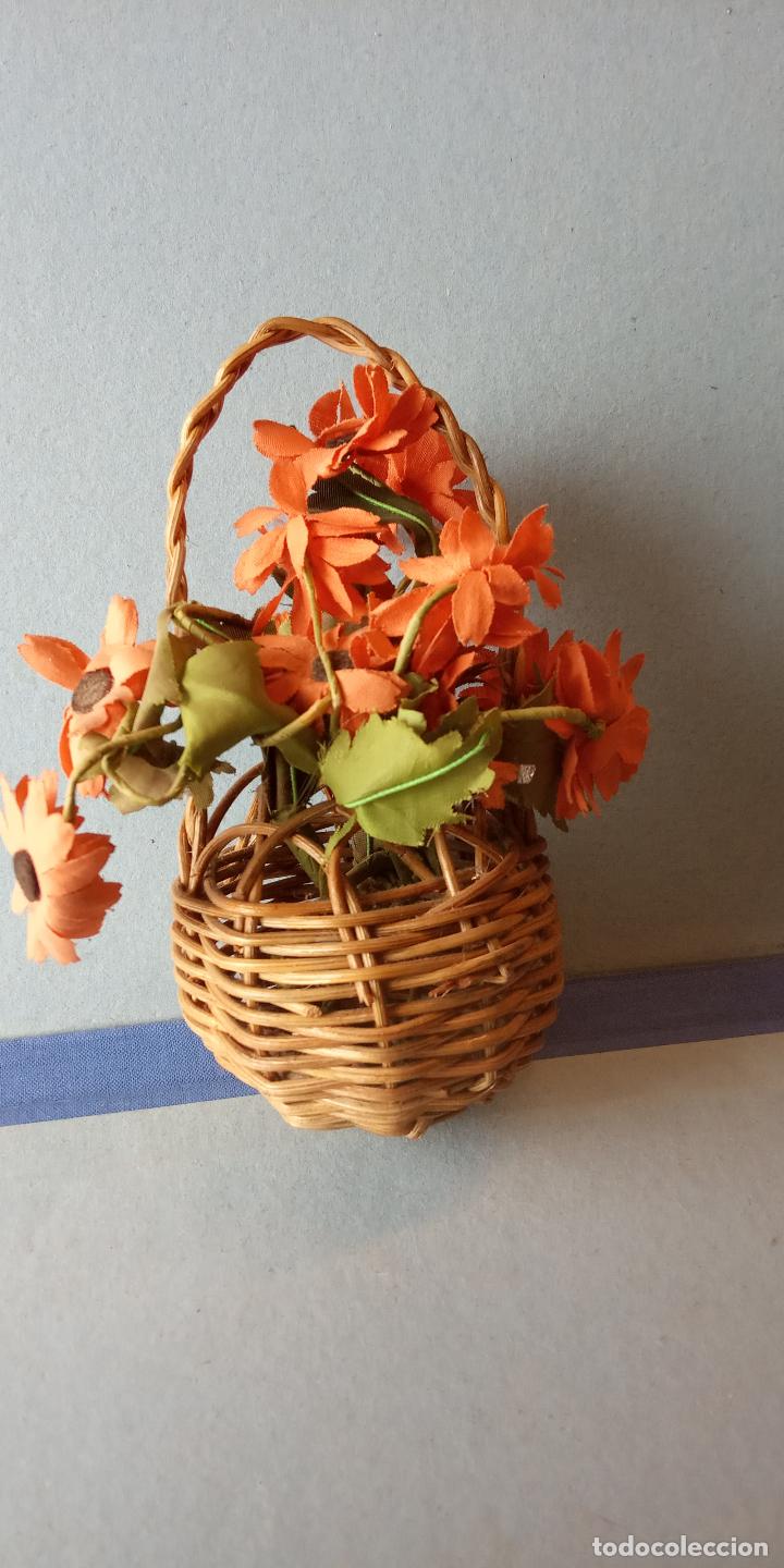 Vintage: FLORERO DECORATIVO. MEDIDAS 14*6 CM. - Foto 1