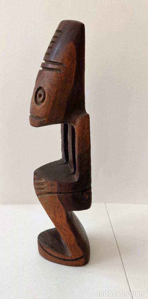 Vintage: Figura de madera - Foto 2