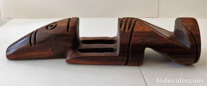 Vintage: Figura de madera - Foto 6