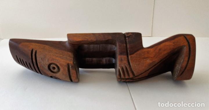 Vintage: Figura de madera - Foto 7