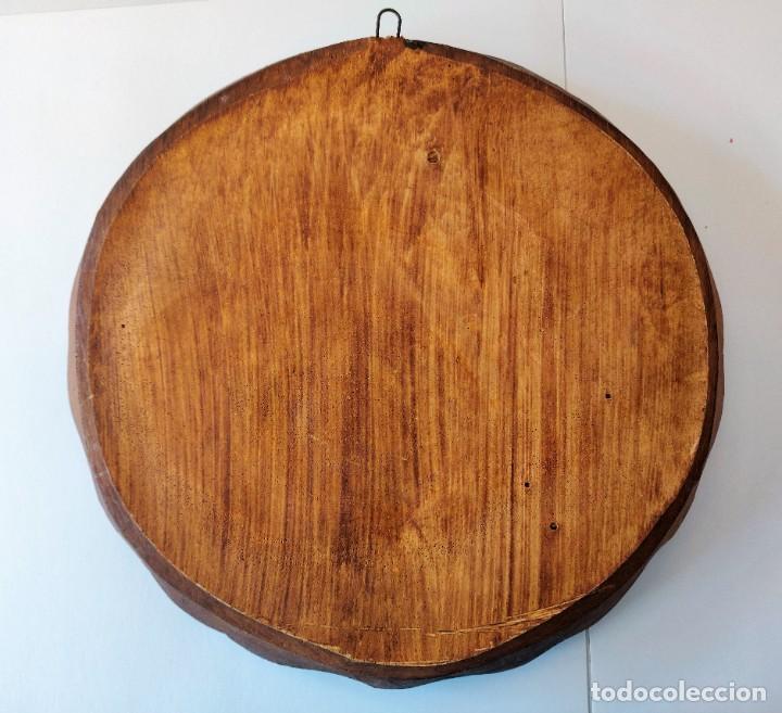 Vintage: Cuadro de madera tallada - Foto 8