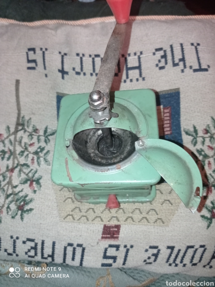 Vintage: Molinillo de caf&eacute; antiguo en buen estado funcionando - Foto 3