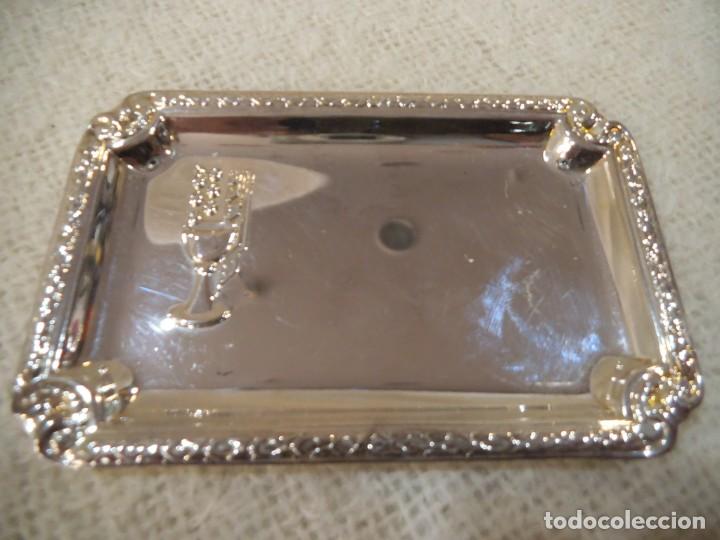 Vintage: GRUPO - 4 - BANDEJAS PLATEADAS ( comuni&oacute;n ) - Foto 3